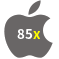 Aplicativo 85x para iOS