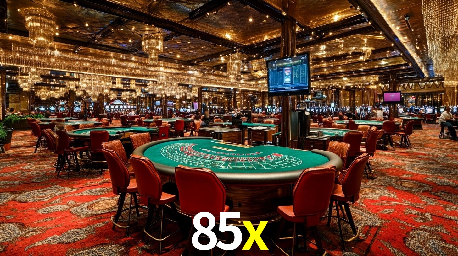 Sinta a adrenalina dos jogos de cassino com 85x
